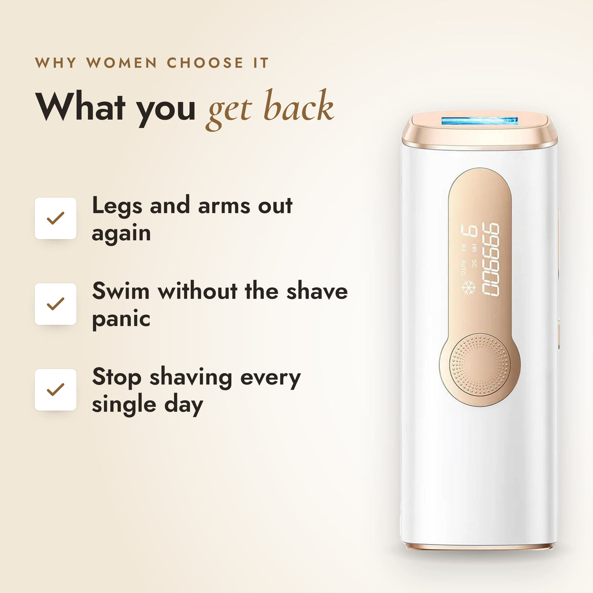 Why women choose it
