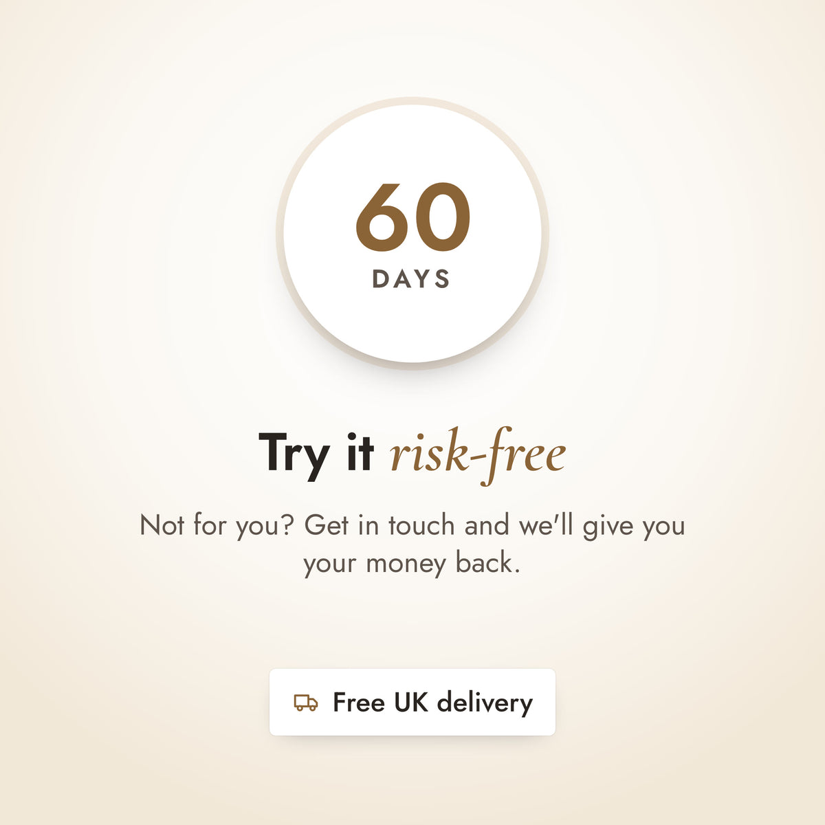 60-day money-back guarantee